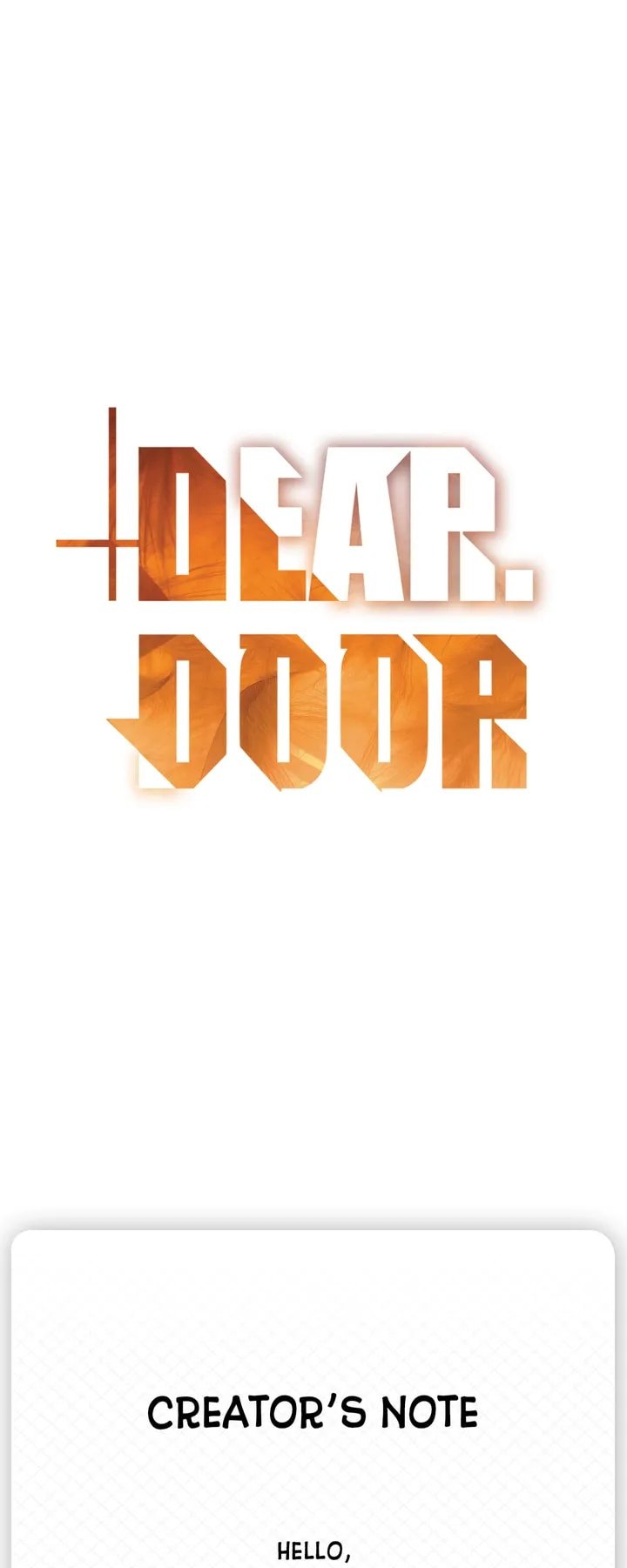 Dear DOO, Chapter 163.5 image 01